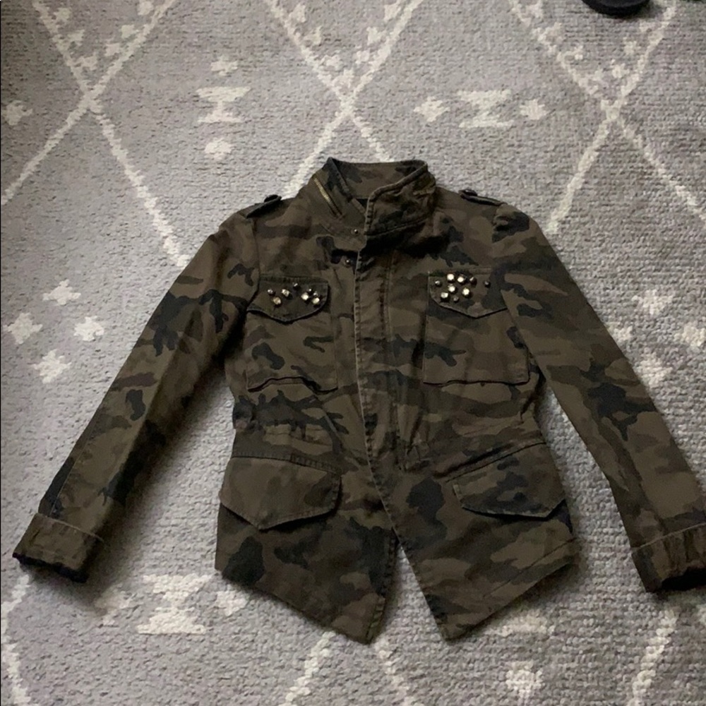 ZARA TRF CAMO JACKET